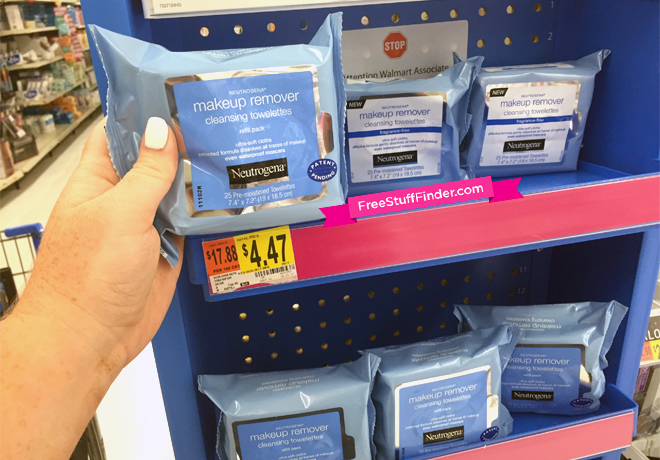 *HOT* $1.47 (Reg $4.47) Neutrogena Cleansing Towelettes at Walmart