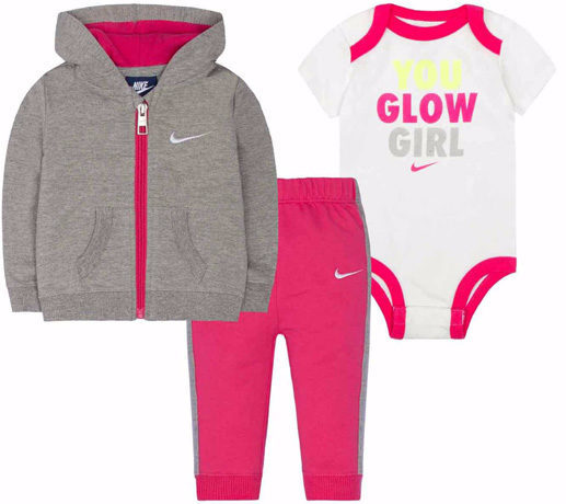 *HOT* $12.99 (Reg $65) Nike 3-Piece Long Sleeve Baby Pant Set + FREE Shipping