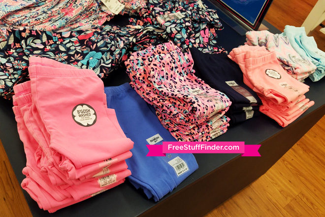 *HOT* $5 (Reg $16) OshKosh Tees, Polos, Bodysuits & Leggings + FREE Shipping (Today Only!)