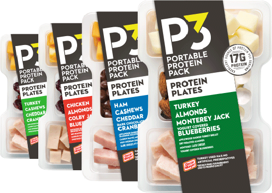 $2 (Reg $3) P3 Portable Protein Pack Protein Plates at Kroger