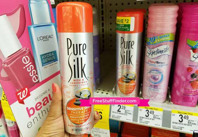 $0.99 (Reg $2.39) Pure Silk or Barbasol Shave Cream at Walgreens