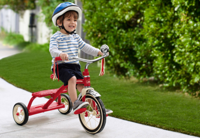 $49.99 (Reg $70) Highly-Rated Radio Flyer 12" Classic Red Tricycle + FREE Shipping