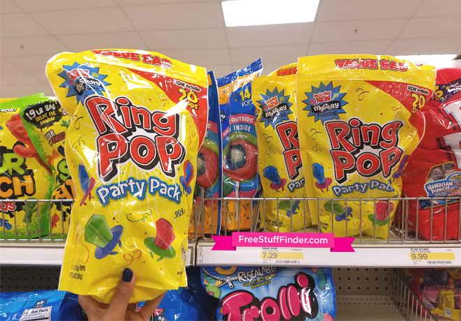 $3.97 (Reg $7.29) Ring Pop Party Pack at Target (Print Now!)