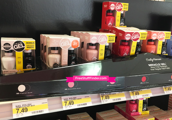 $2.70 (Reg $7.49) Sally Hansen Miracle Gel Duo Pack at Target