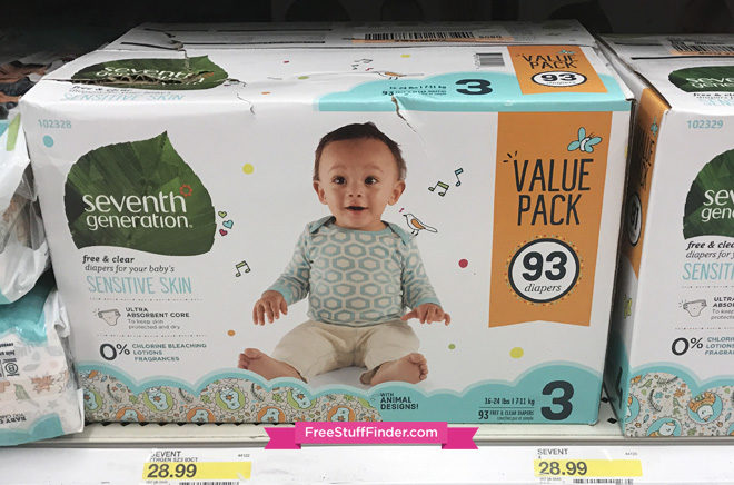 *HOT* Seventh Generation Diaper Deal at Target ($37 for 7 Items!)