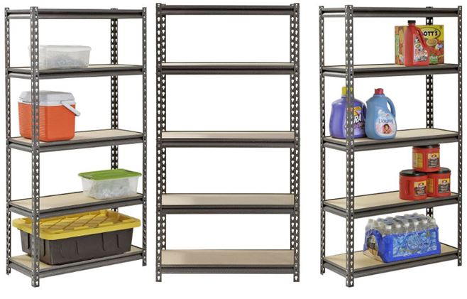 $32.88 (Reg $43) Muscle Rack 5-Level Shelving Unit + FREE Shipping