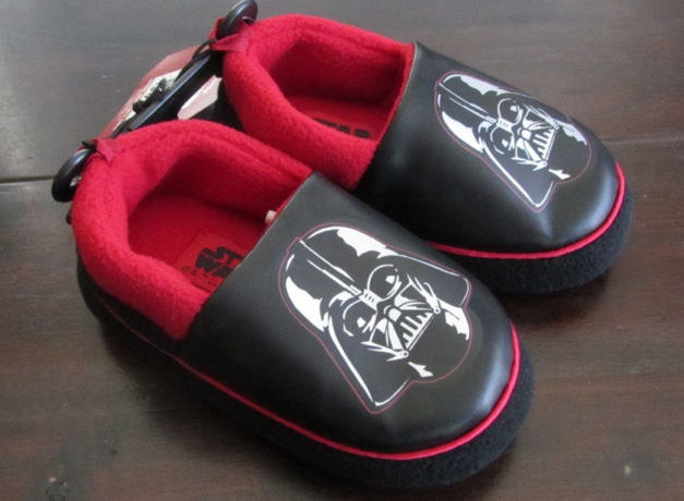 $1.88 (Reg $10) Star Wars Darth Vader Boy's Toddler Slippers + FREE Pickup