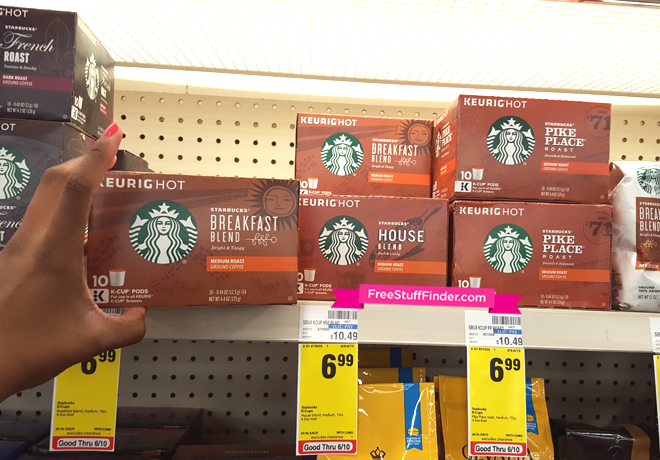 *HOT* $0.37 per K-Cup Starbucks Coffee at CVS