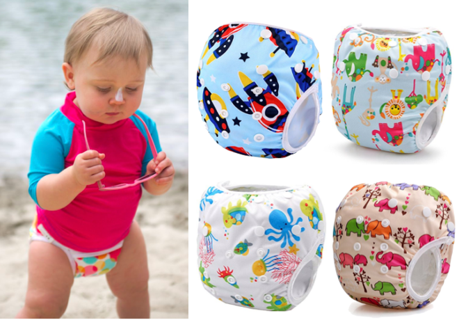 $6.99 (Reg $10) Reusable Swim Diapers