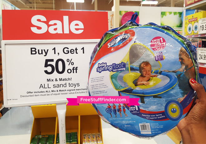 *HOT* Buy 1 Get 1 50% Off Swim Toys & Accessories (Fun Floats from $7.49!)