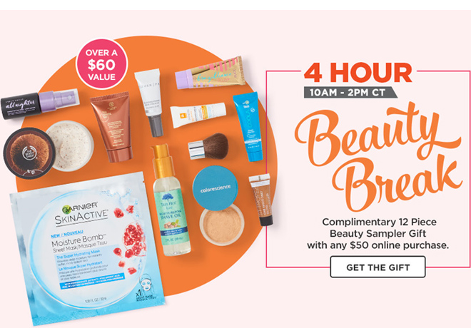 HURRY! FREE 12-Pc Summer Time Beauty Sampler ($60 Value) w/ $50 Purchase at Ulta