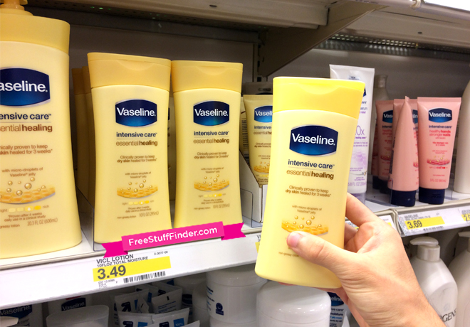 $0.74 (Reg $3.49) Vaseline Intensive Care Lotion at Target