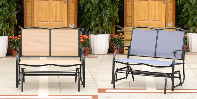 *HOT* $69.97 (Reg $187) 2-Person Patio Glider + FREE Shipping