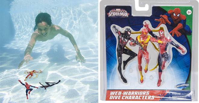 *HOT* $5.39 (Reg $14.14) SwimWays Marvel Action Figure 3-Pack