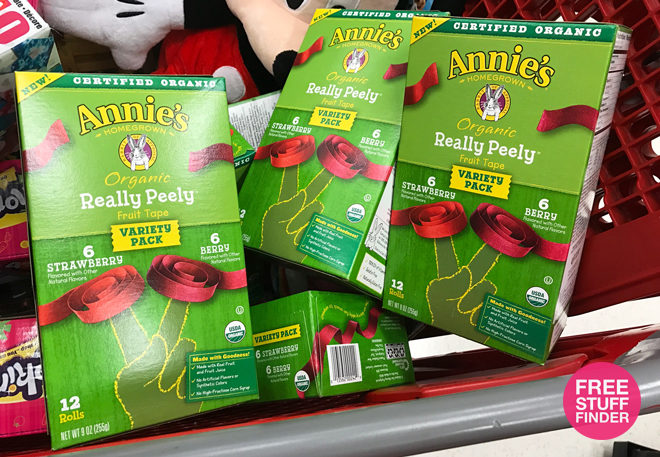 *HOT* $1 (Reg $7.49) Annie's Really Peely Fruit Tape at Target