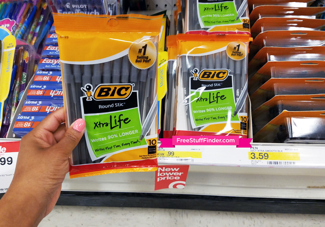 FREE BIC Pens & Wite-Out Correction Fluid at Target