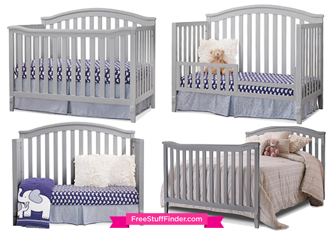 $129.99 (Reg $180) Sorelle Berkley 4-in-1 Convertible Crib + FREE Pickup