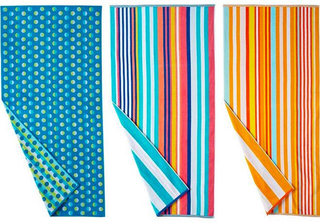 $7.99 (Reg $30) Oversized Beach Towels + FREE Store Pickup