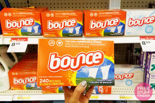 $5.62 (Reg $9) Bounce Dryer Sheets & Puffs Tissues at Target