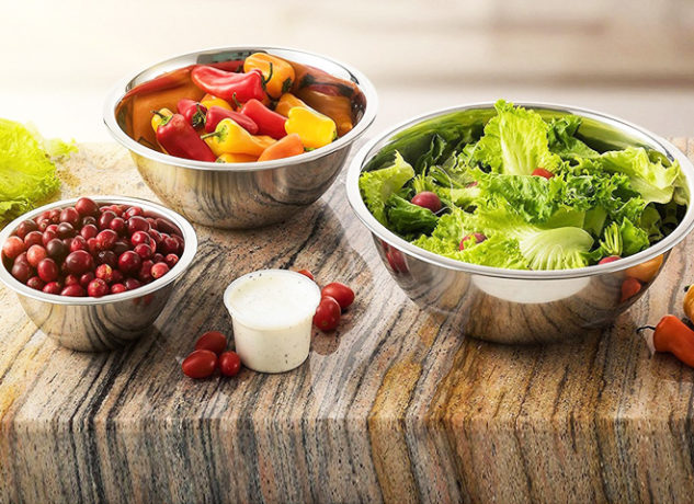 *HOT* $22.95 (Reg $40) Stainless Steel 6-Piece Mixing Bowl Set