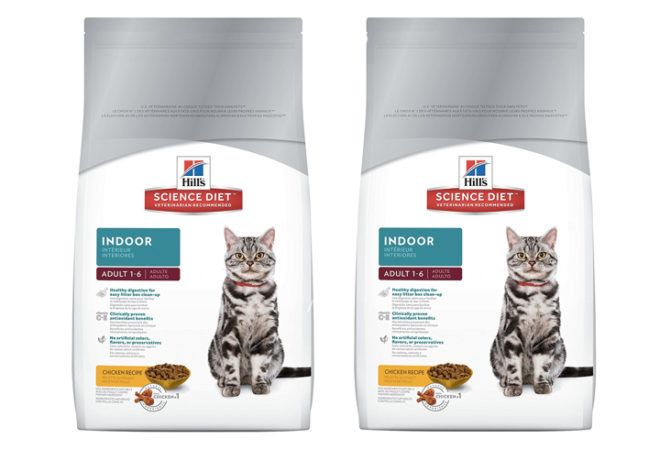 $26.48 (Reg $43) Hills Science Diet Dry Indoor Cat Food + FREE Shipping