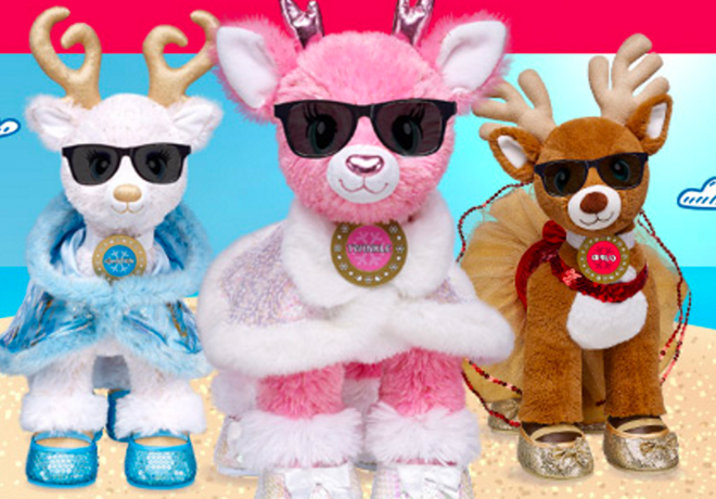 40% Off Build-A-Bear Christmas Items + FREE Shipping