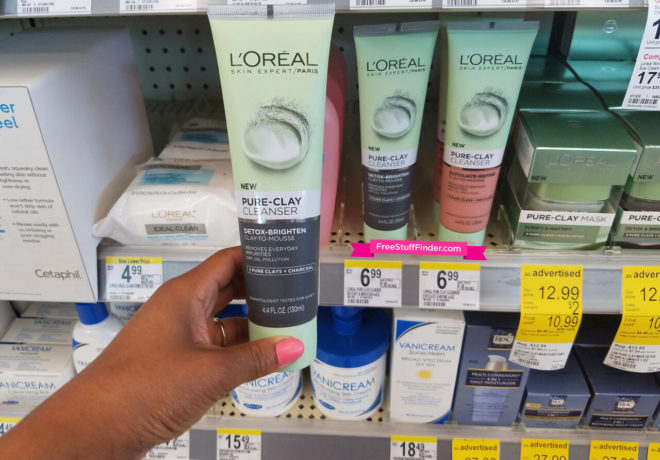 *HOT* $2.99 (Reg $7) L’Oreal Pure Clay Cleanser at Walgreens