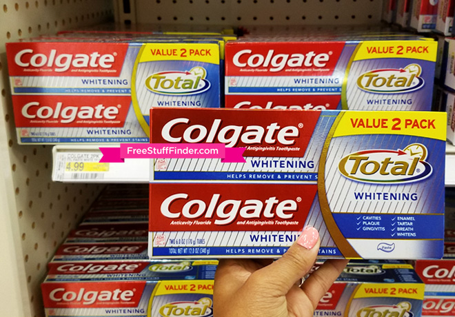 $1.82 (Reg $5) Colgate Total Twin Pack Toothpaste at Target (Print Now!)