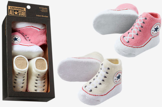$7.98 (Reg $14) Converse 2-Pack Infant Booties + FREE Shipping