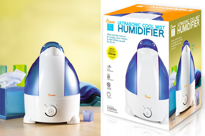 *HOT* $19.04 (Reg $45) Crane Cool Mist Ultrasonic Humidifier + FREE Pickup