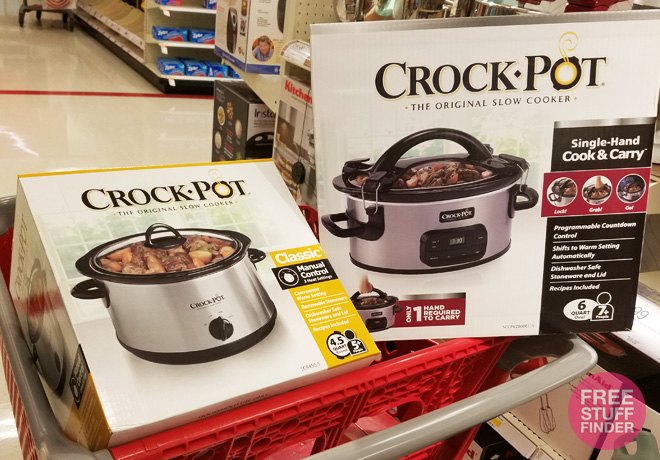 $14.54 (Reg $20) Crock-Pot Slow Cooker at Target + FREE Store Pickup