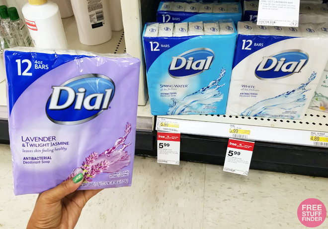 $3.99 (Reg $6) Dial Bar Soap 12-Pack at Target