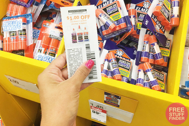 FREE Elmer's Glue 5-Pack at Target