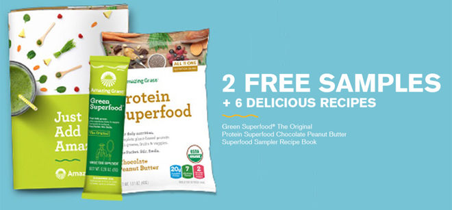 FREE Amazing Grass Superfood Sample Pack