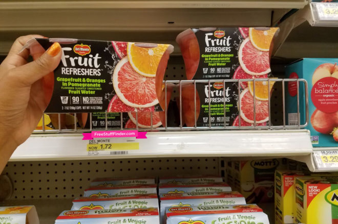 $0.53 (Reg $1.72) Del Monte Fruit Refreshers at Target