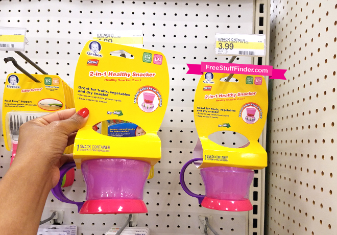 *HOT* $1.99 (Reg $4) Gerber Graduates 2-in-1 Healthy Snacker at Target