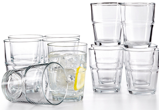 $11.53 (Reg $29) 12-Piece Glassware Set + FREE Store Pickup