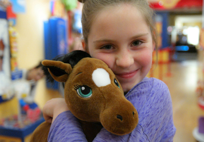 $10 (Reg $25.50) Build-A-Bear Plush Horses (Today Only)