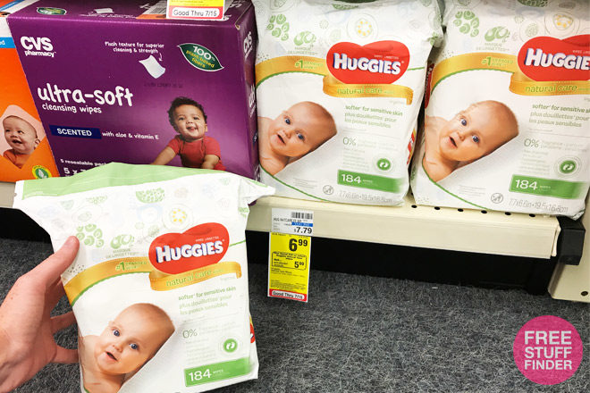 $4.32 (Reg $7.79) Huggies Wipes at CVS