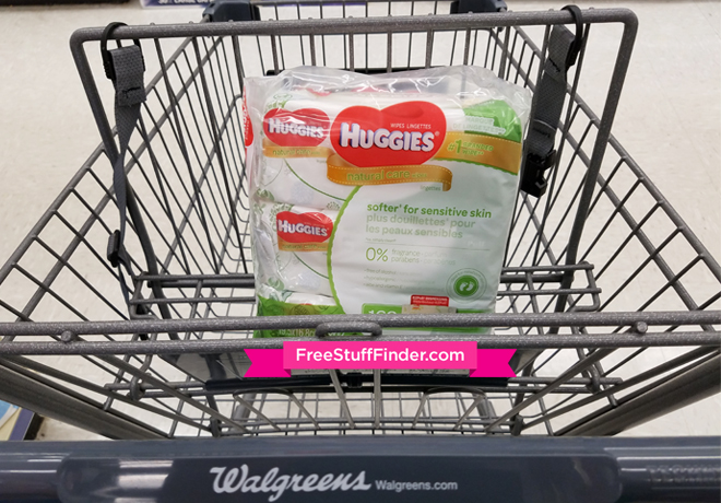 HURRY! FREE Huggies Natural Care Baby Wipes 3-Pack + FREE Pickup