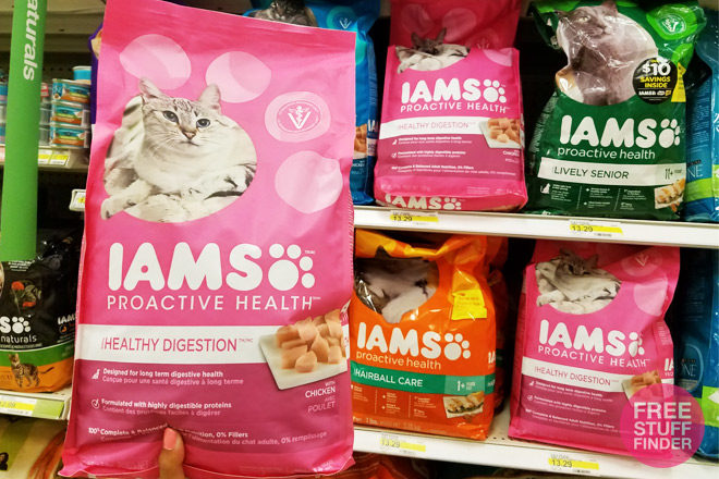 $4.75 (Reg $13.29) Iams Cat Food at Target