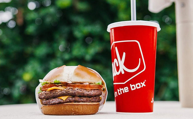 FREE Jumbo Jack Burger with Drink Purchase Coupon at Jack in the Box