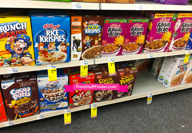 *NEW* $2.00 Off Kellogg's Cereal Coupons (Rice Krispies ONLY $1.38 at CVS)