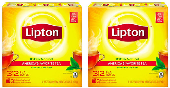$0.02 Per Bag Lipton Black Tea