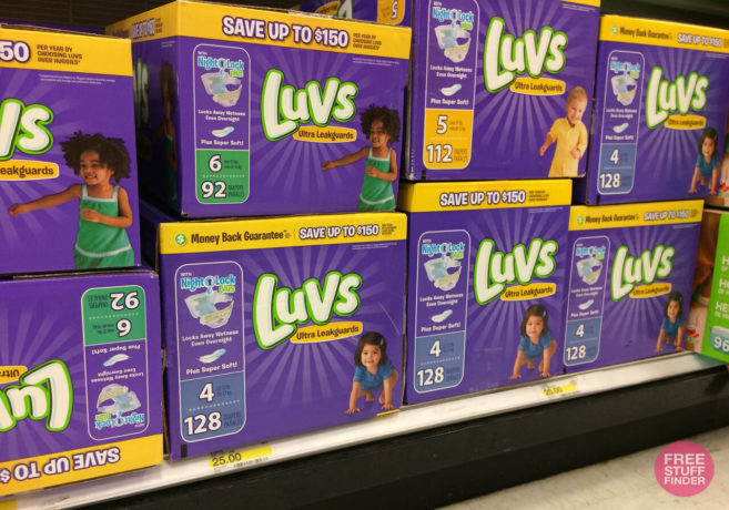 *HOT* $18 (Reg $25) Luvs Value Pack Diapers at Target