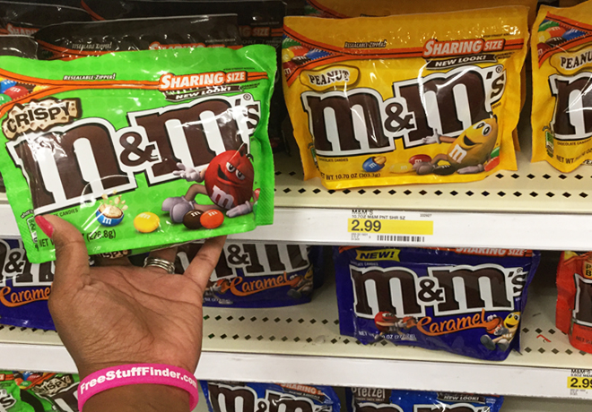 *HOT* $0.49 (Reg $3) M&M's Sharing Size Candies at Target