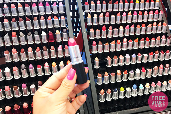 FREE MAC Full-Sized Lipstick (Today Only)