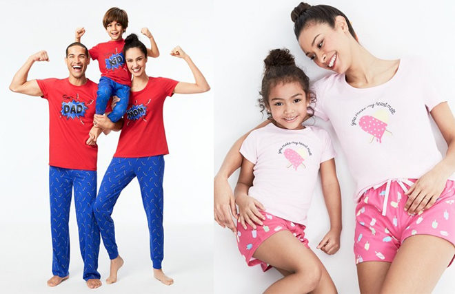 *HOT* 80% Off Mommy & Me 2-Piece Pajama Sets