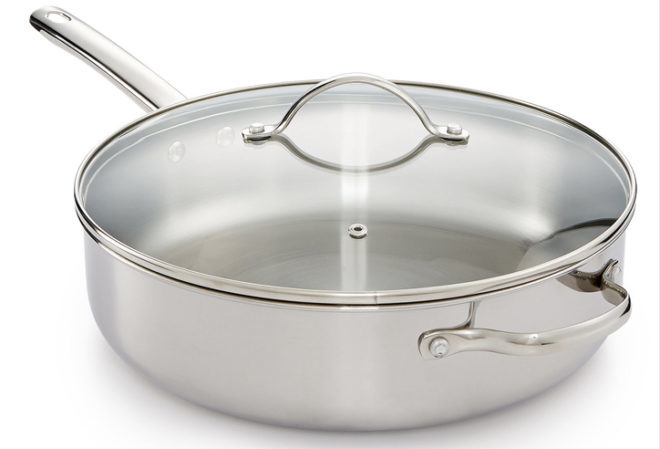 $16.43 (Reg $59.99)Tools of the Trade 6qt Sauté Pan with Lid (Best Price!)