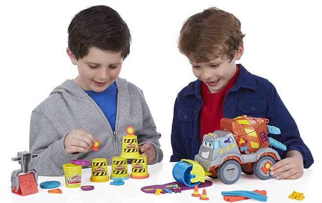 *HOT* $16.69 (Reg $52) Play-Doh Cement Mixer Playset